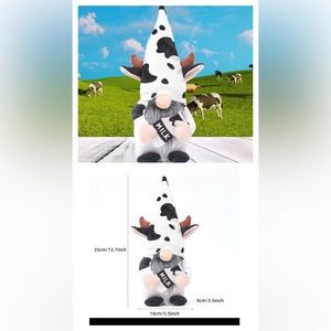 Cow gnome brand new